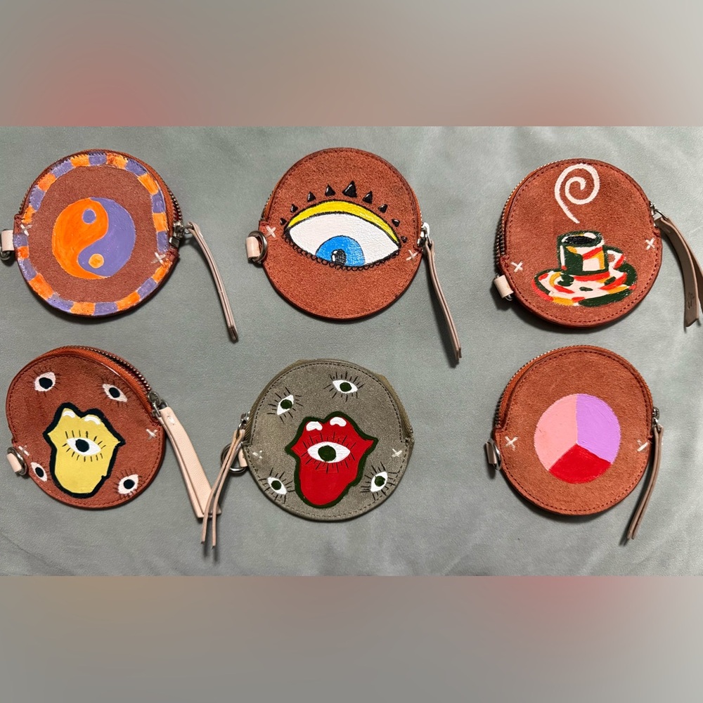Colorful Coin Pouch Set